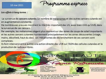 prendre soin de son corps