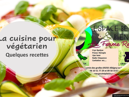 La cuisine pour végétarien