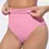 Thumbnail: High Elastic Waist and Abdomen Antibacterial Buttocks Panties