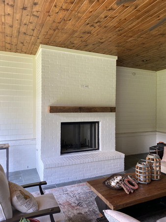 Outdoor Fireplace