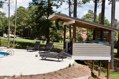 Poolhouse Construction