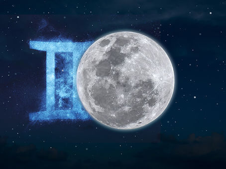 Ay İkizler burcunda