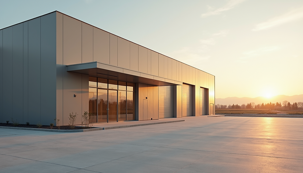 Construction clé en main de hangars industriels au Maroc