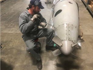 Doing maintenance on a missile