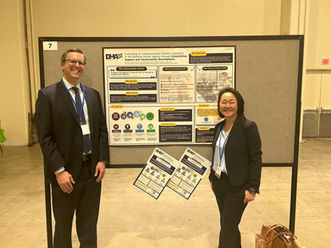 Culmen team presenting research at a conference