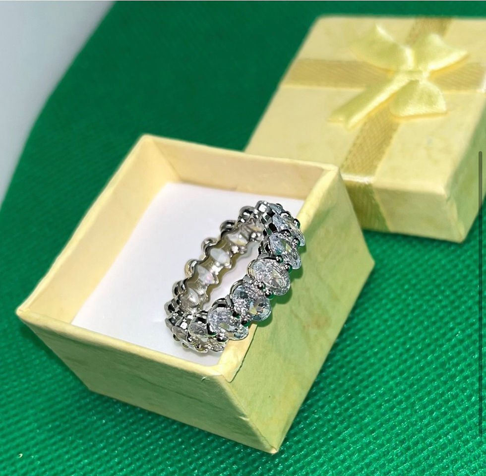 Thumbnail: 925 sterling silver Luxury Oval Cubic Zirconia Ring