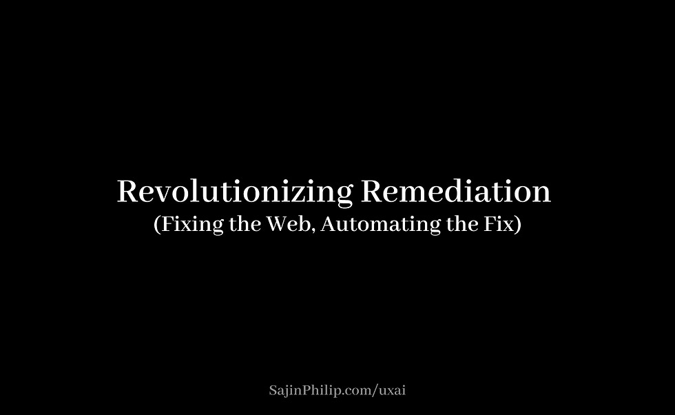 Revolutionizing Remediation