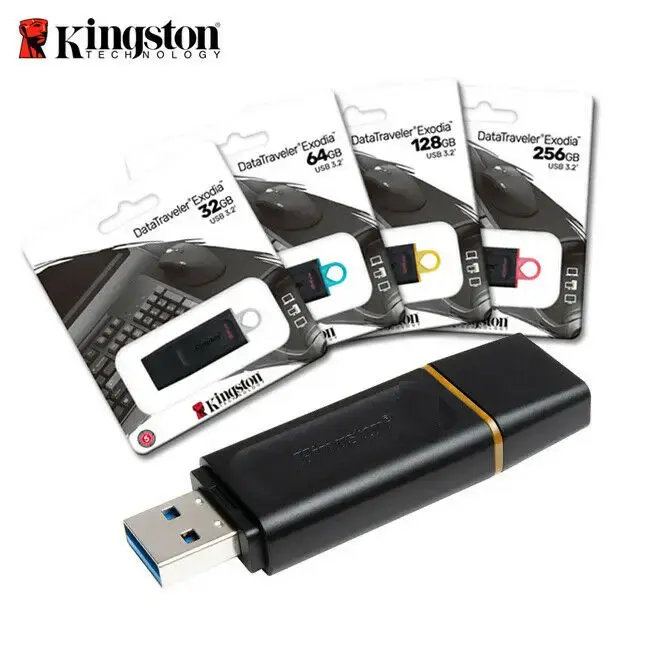 Pikkukuva: Kingston DataTraveler Exodia Flash Drive USB3.2 - 64GB