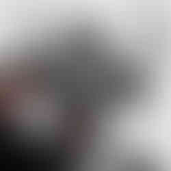 Valeriu Mladin in his studio, working on monumental drawings from the Political Bestiary series; documentary images taken over 12 years, capturing the working atmosphere, the scale of the studio, the creative process and the charcoal technique, with hybrid figures combining human bodies and animal heads.