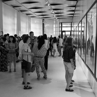 Valeriu Mladin, solo exhibition, Galateca Gallery, Bucharest, Political Bestiary, opening with audience and speeches, curator Ana-Maria Altmann, Vienna, charcoal drawings on Canson paper, large-scale drawings, political animals, humans, humans with animal heads Valeriu Mladin, expoziție personală, Galeria Galateca, București, Political Bestiary, vernisaj cu public și discursuri, curator Ana-Maria Altmann, Viena, desene în cărbune pe hârtie Canson, desene de mari dimensiuni, animale politice, oameni, oameni cu cap de animale