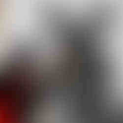 Valeriu Mladin in his studio, working on monumental drawings from the Political Bestiary series; documentary images taken over 12 years, capturing the working atmosphere, the scale of the studio, the creative process and the charcoal technique, with hybrid figures combining human bodies and animal heads.