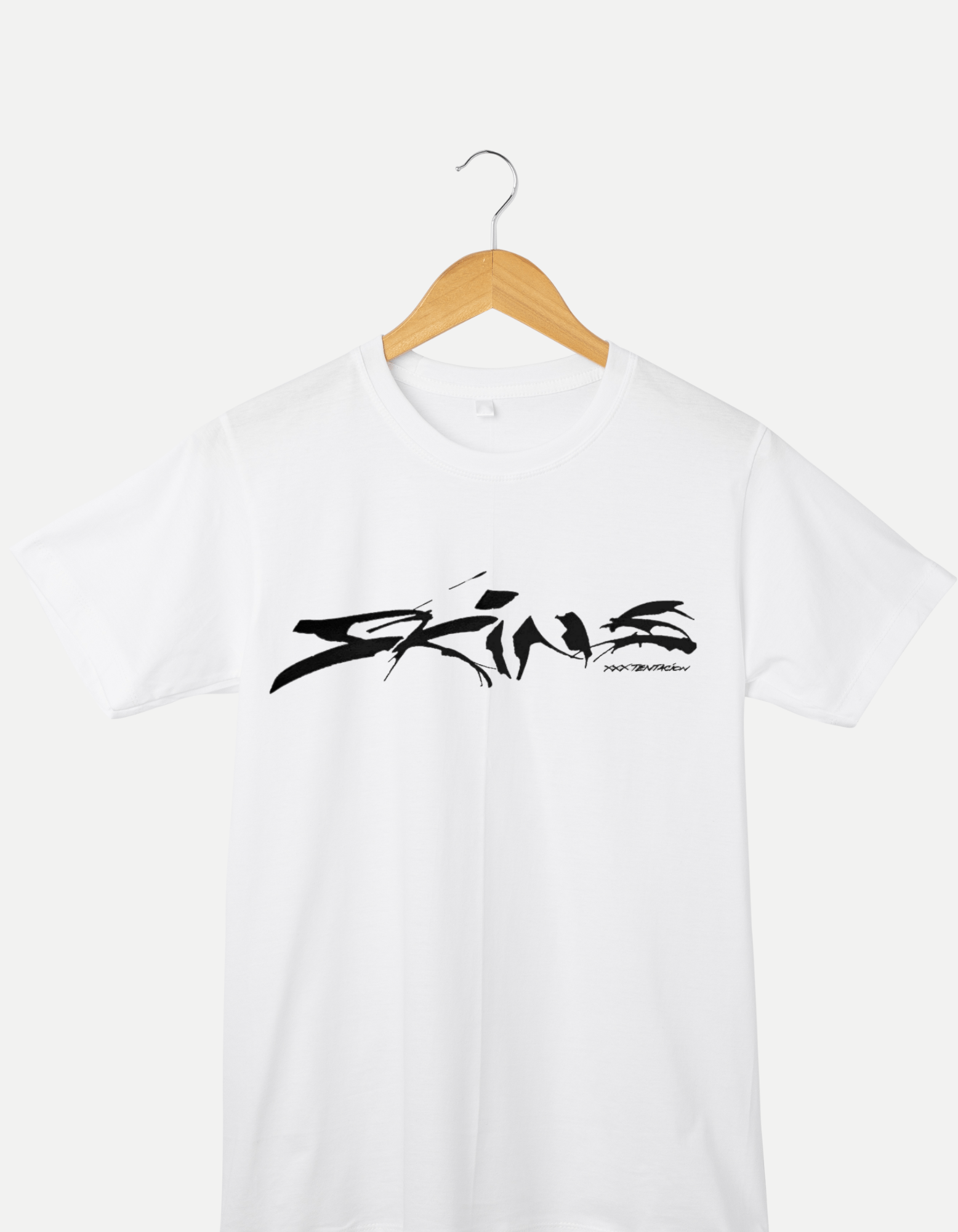 XXXTentacion Skins Classic TShirt Front White