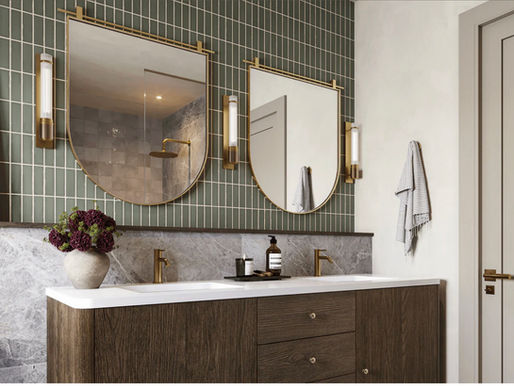 What are the latest trends in luxury bathroom designs in Orlando Interior Designers