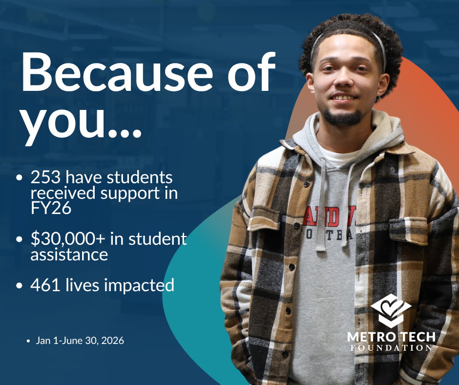 Metro Tech Foundation Celebrates Mid-Year Impact Supporting Students in FY2026