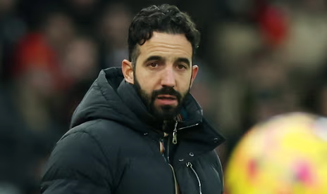 Amorim loos defeated after 3-1 loss at Old Trafford to Brighton.