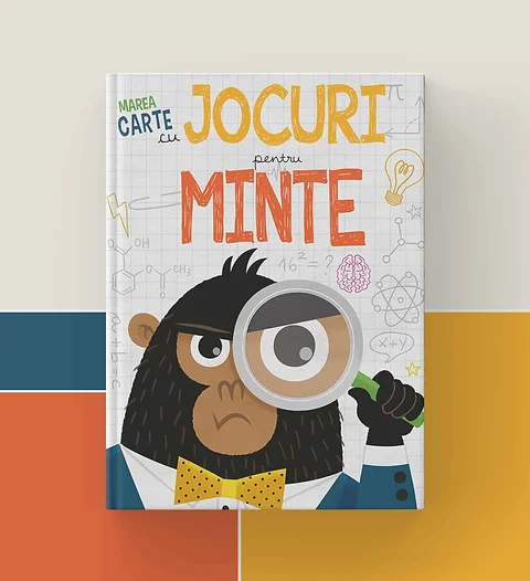 Marea Carte Cu Jocuri Pentru Minte Librarie Ambulanta