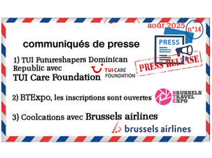 Communiqués de presse n°14 (août)