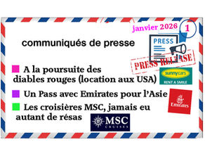 communiqués de presse (mi-janvier 2026)