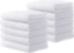 Küçük resim: 10'LU SET BANYO HAVLUSU 70X140 CM LÜX BEYAZ OTEL HAVLUSU %100 PAMUK