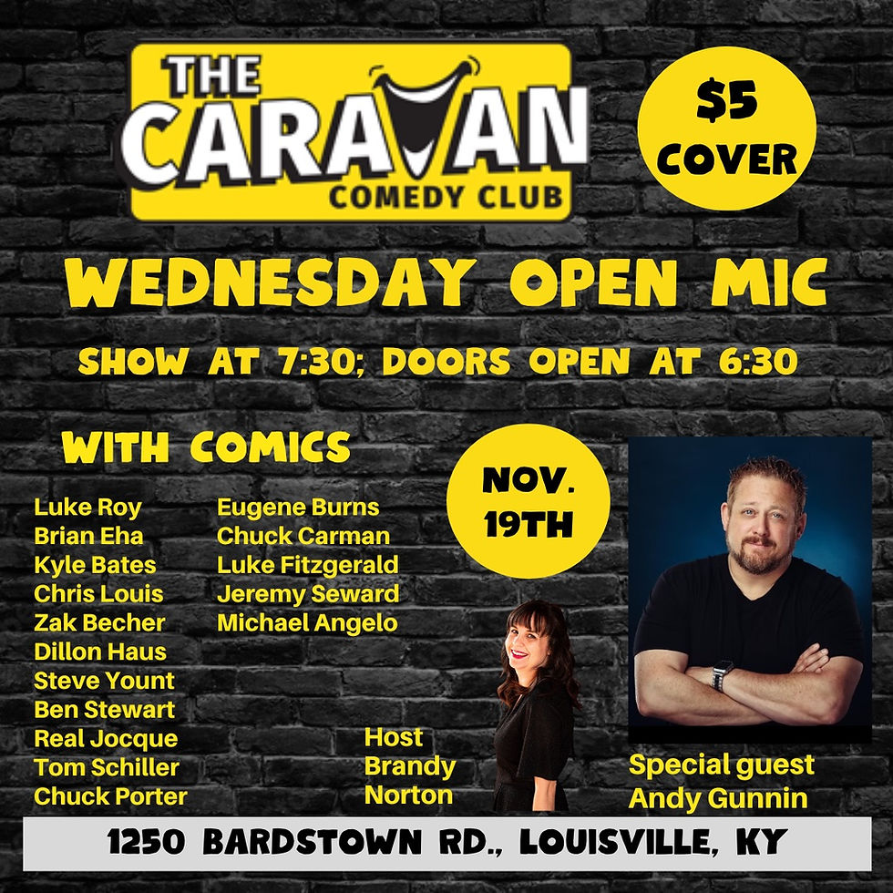 Caravan Comedy Club Open Mic