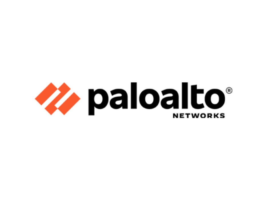 Palo Alto Networks logo with orange and black text. Networks logo.