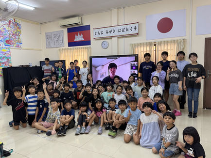 プノンペン日本人学校で講演会を実施！