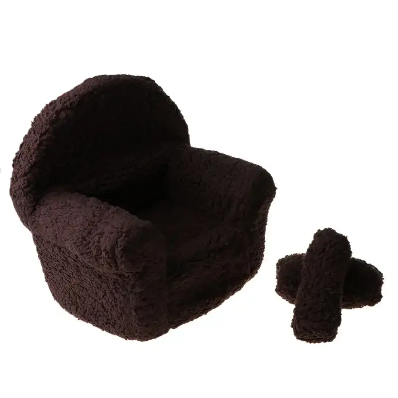 Thumbnail: 3 Pcs Newborn Photography Props Baby Sofa Pillows Set Infant Photo Shooting
