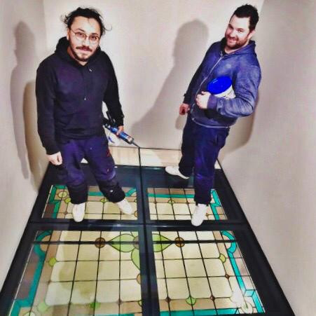 Dalles de verre - MIR GALERIE