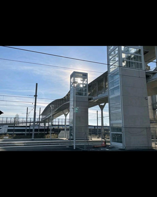 Ascenseur en verre