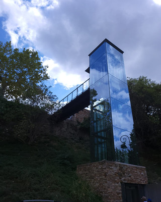 Ascenseur en verre - MIR GALERIE