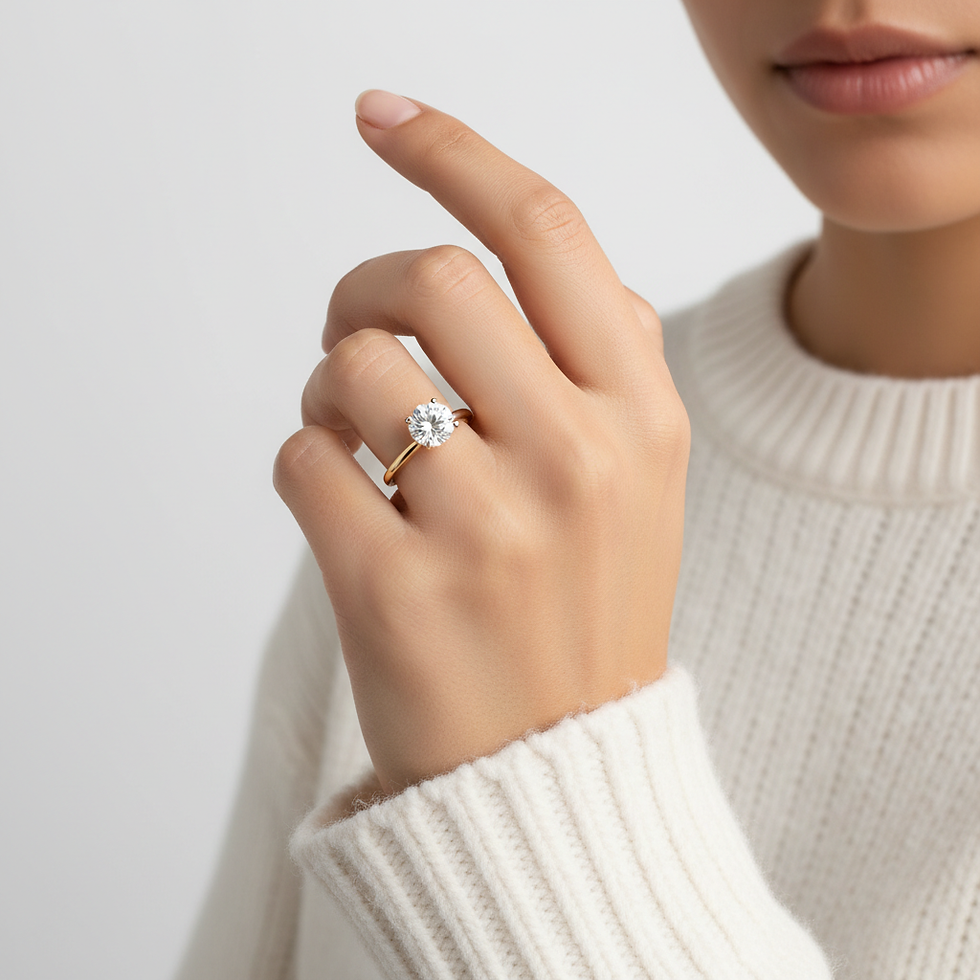 Solitaire Engagement Ring