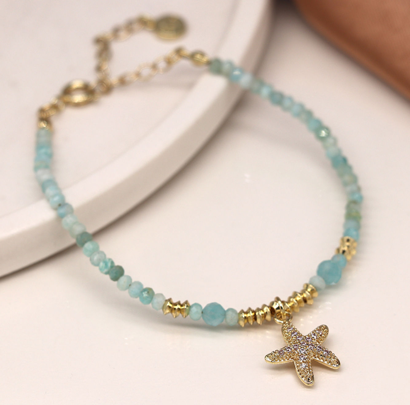 Starfish Bead Bracelet