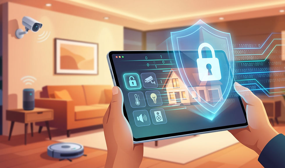 Seguridad digital en el hogar inteligente