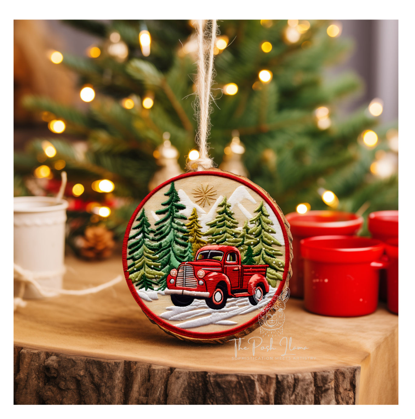 Ornaments-Wood Rounds