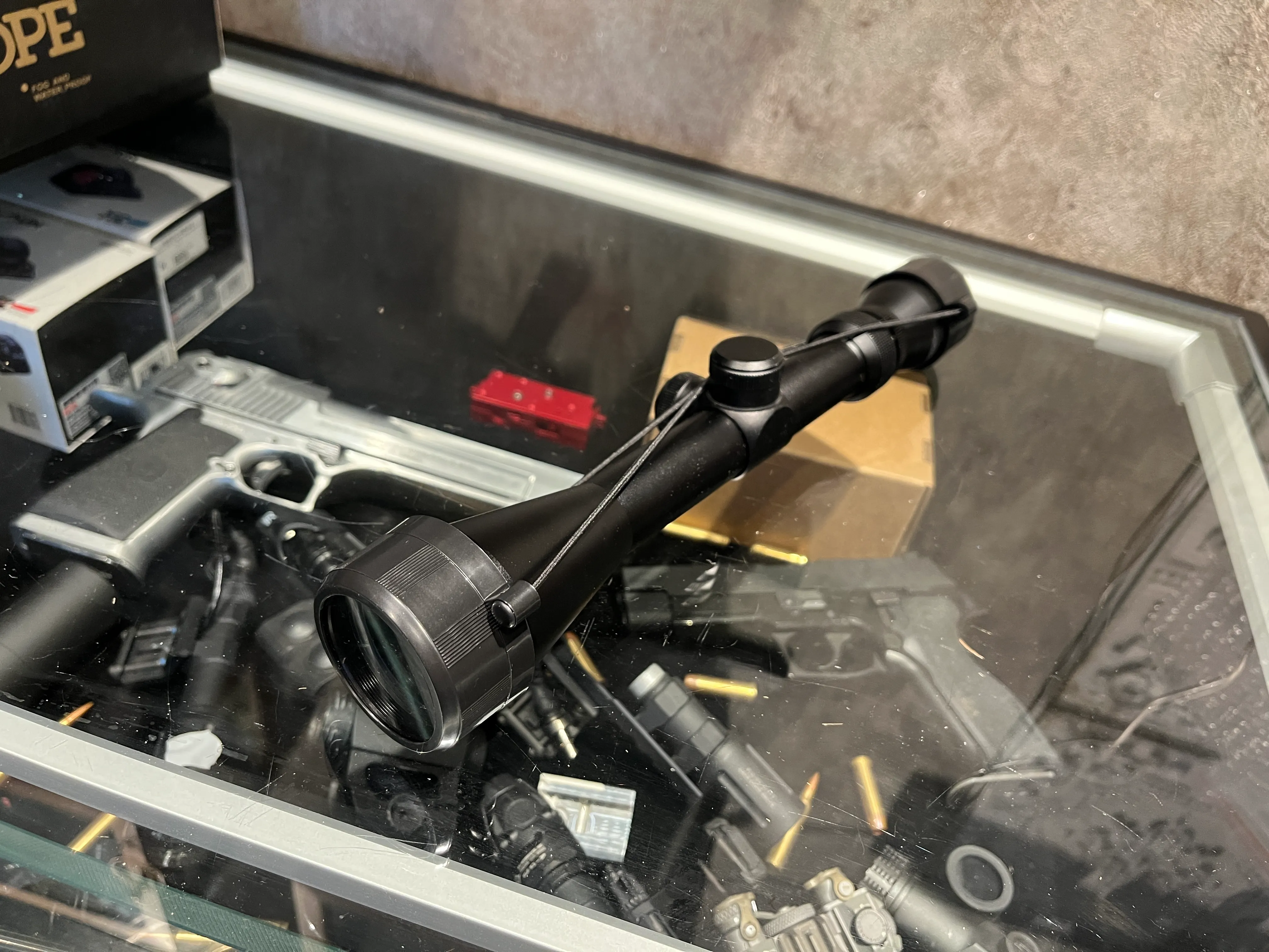 High magnification rifle Scope