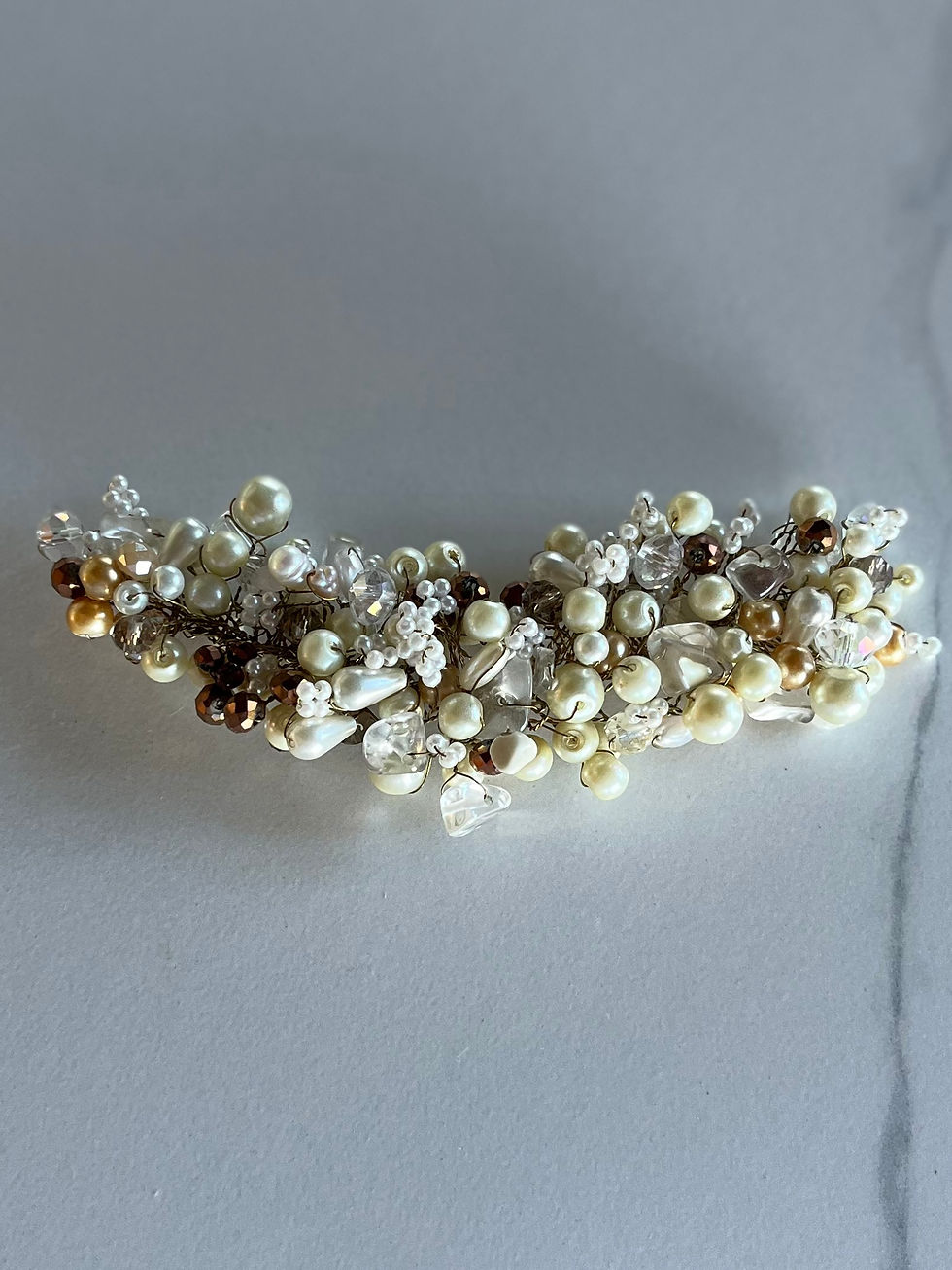 TOCADO DE CRISTAL Y PEDRERÍA