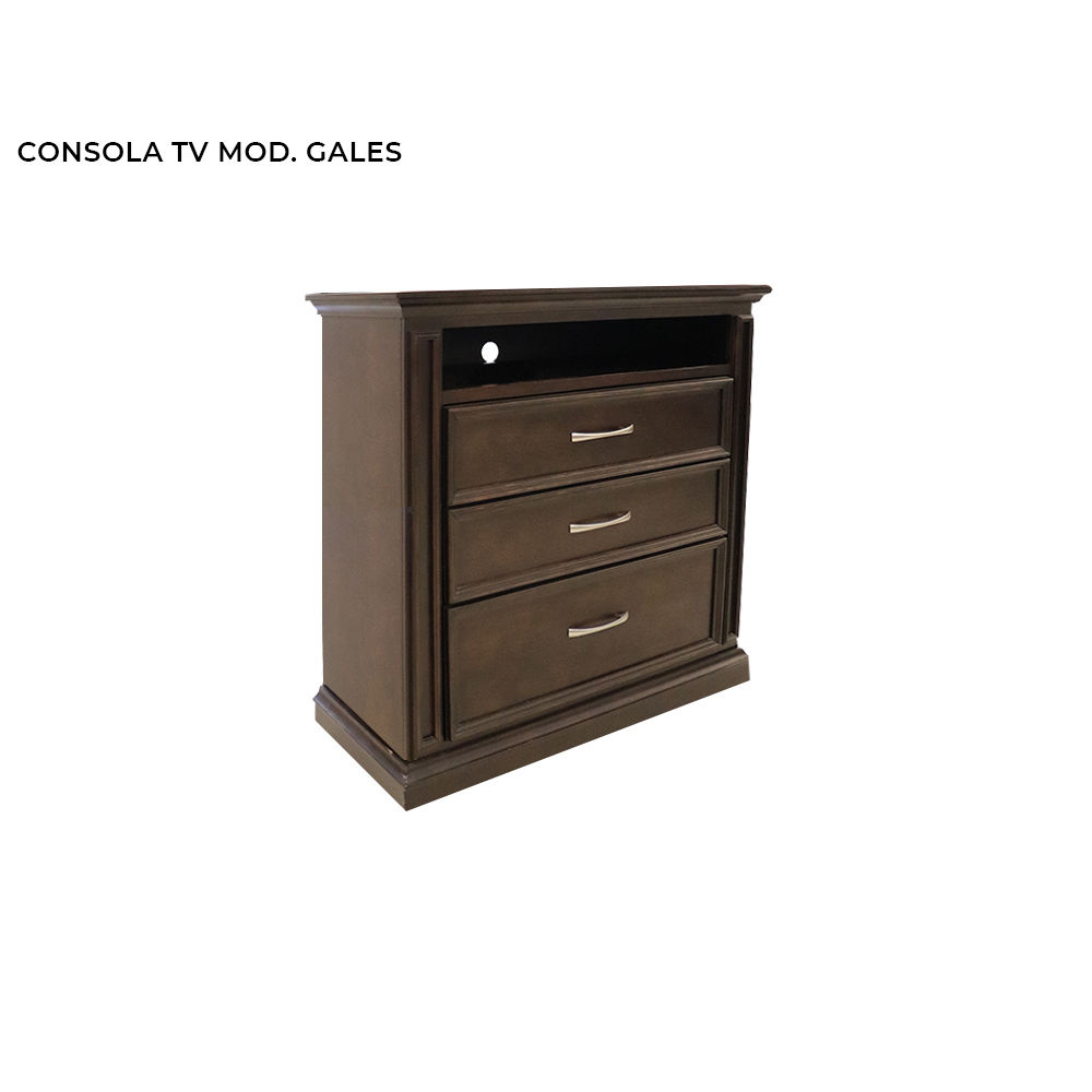 CONSOLA TV MOD. GALES COLOR NOGAL