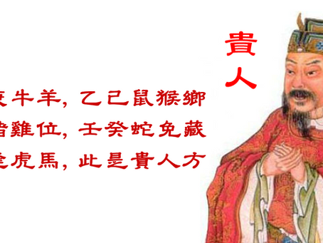 Identify your Benefector Star 贵人 Zodiac