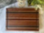 Cutting Board with Cherry, Maple, Walnut and Purpleheart | DeCosimo Custom Furniture