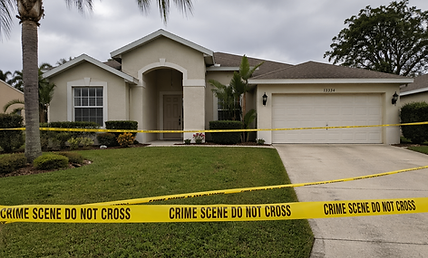 Stigmatized Home with Crime Scene Tape