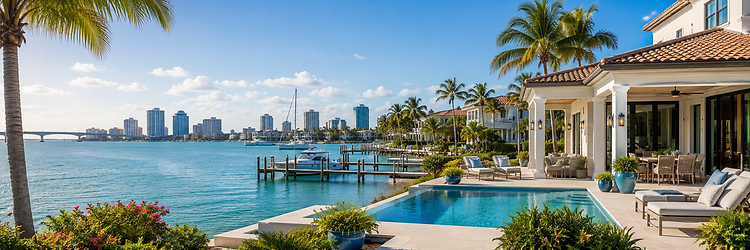 Tropical Luxury Waterfront Sarasota Vacation Home | Florida Real Estate Places