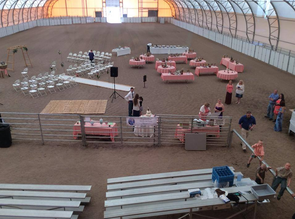 Riata Ranch Indoor Arena wedding