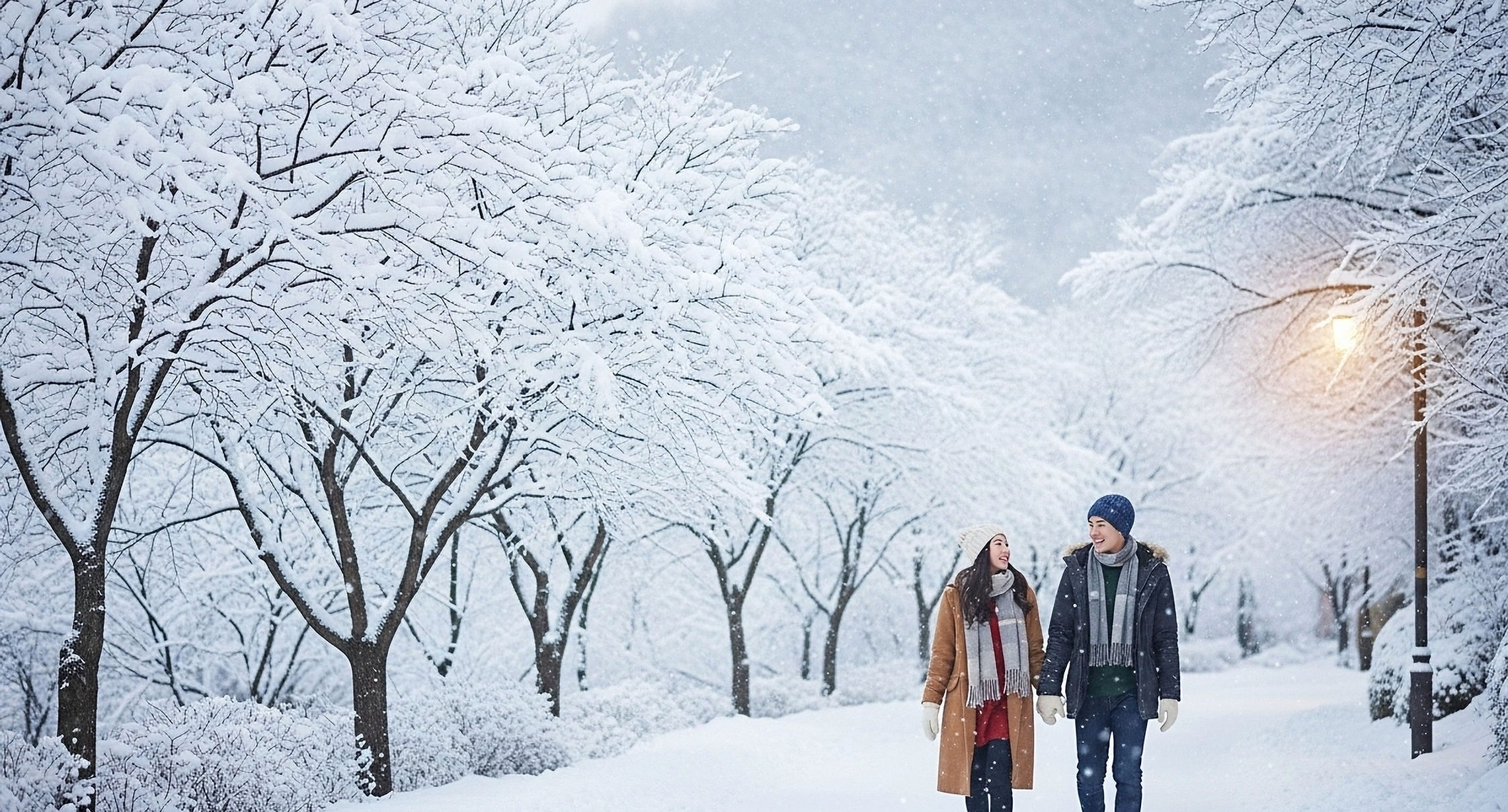 การท่องเที่ยวในฤดูหนาวที่เกาหลี