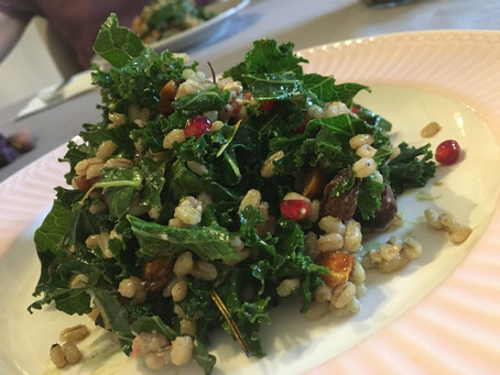 Wintersalat mit Granatapfel und Gerste | Rezept und ayurvedische Wirkungsweisen