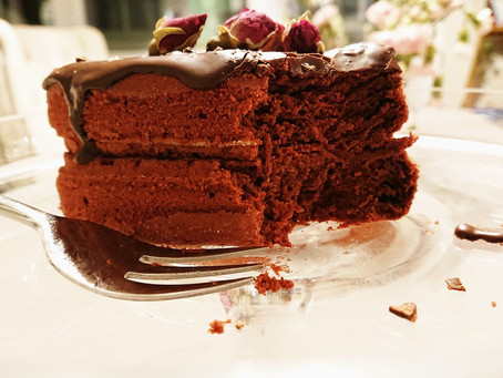 Red Velvet Cake Obsession | milchfrei mit Mandel - Buttermilch und Haushaltszuckerfrei |