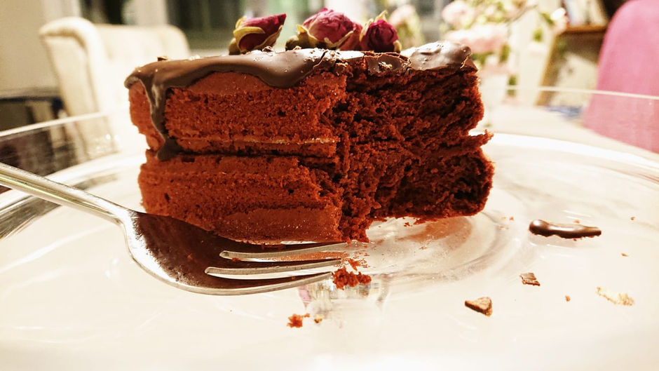 Red Velvet Cake Obsession | milchfrei mit Mandel - Buttermilch und Haushaltszuckerfrei |