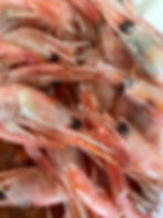 Shell on prawns