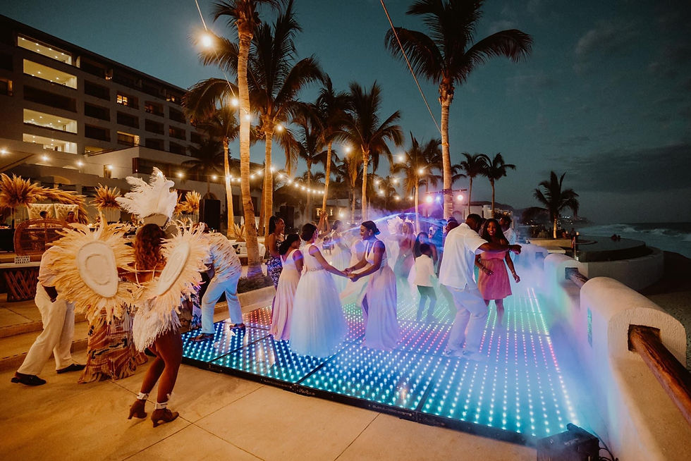 Beach Party in Cabo San Lucas, Mexico