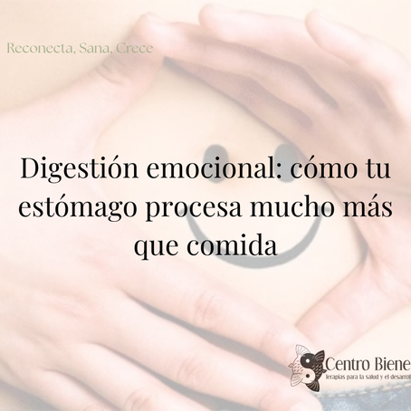 Digestión emocional: cómo tu estómago procesa mucho más que comida (y por qué se altera en épocas de cambio)
