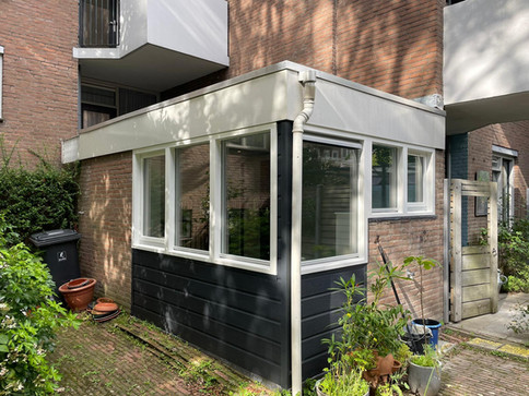 De nieuwe situatie van buiten